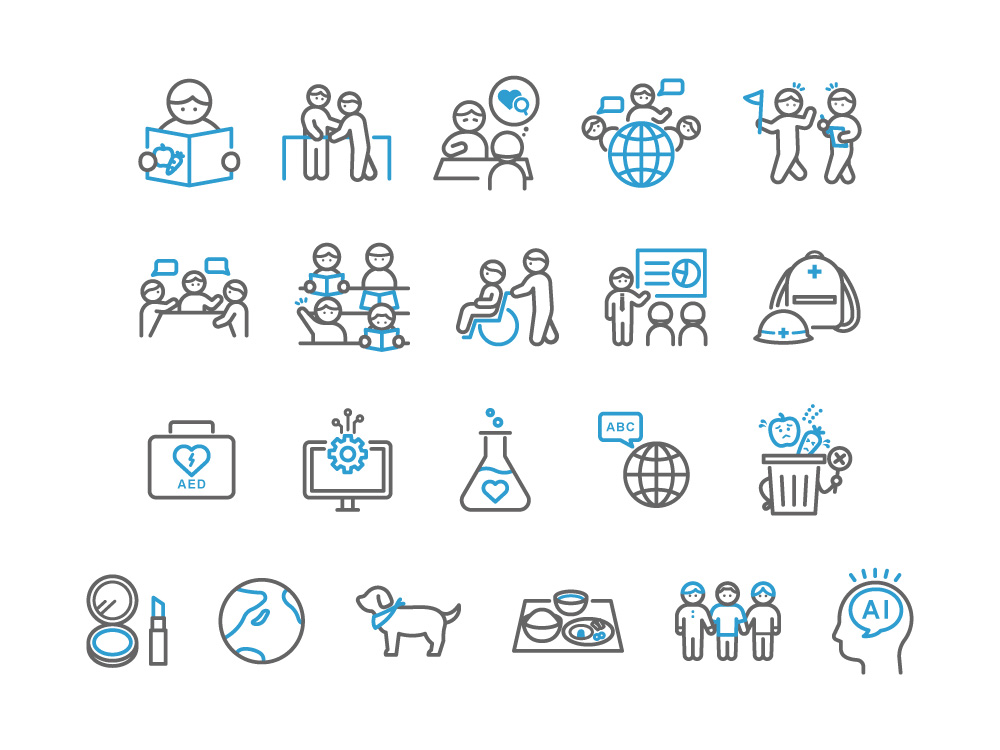 関西福祉大学 ピクトグラム詳細