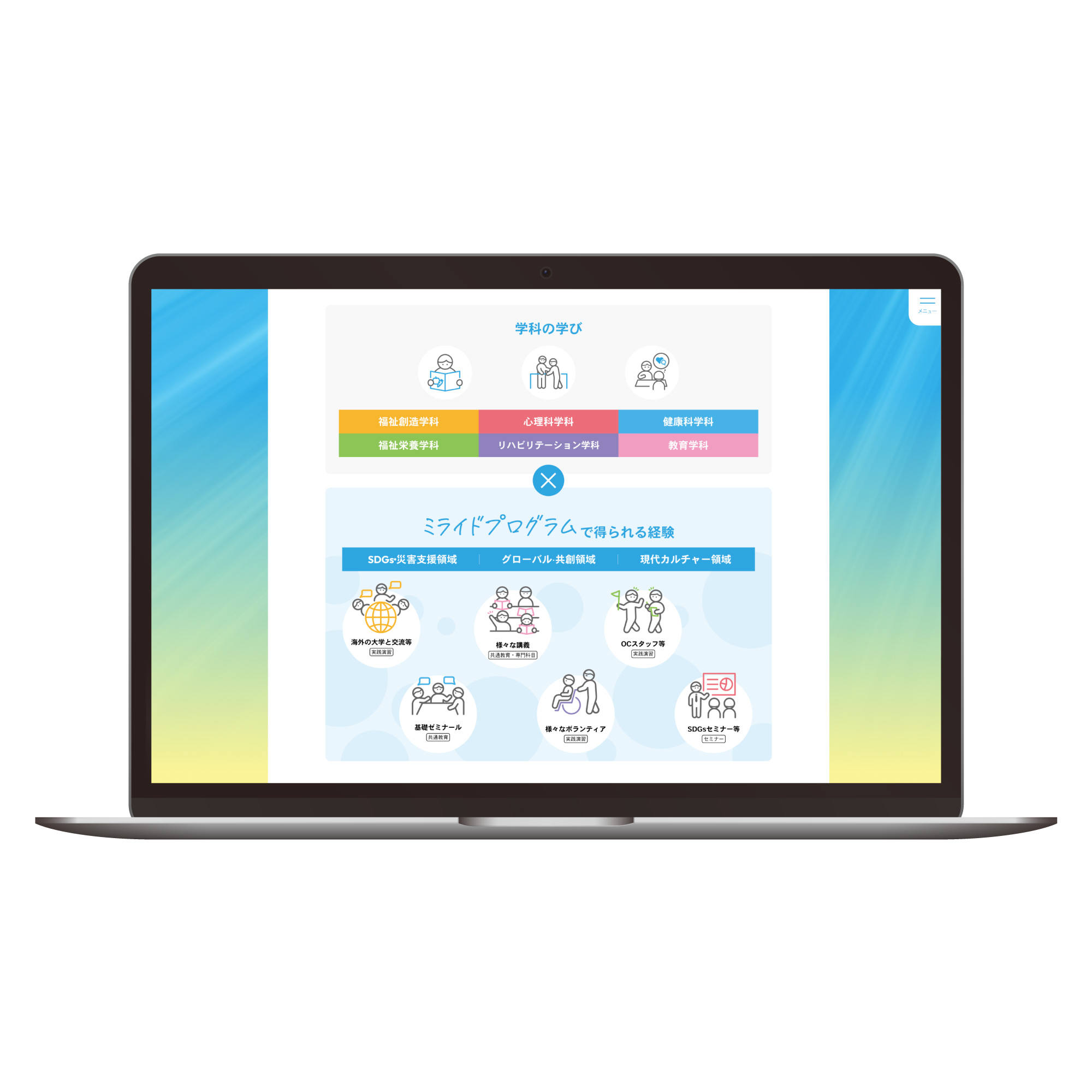 関西福祉大学 利用イメージ